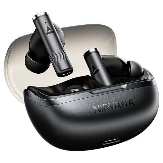 boAt Nirvana Zenith Pro 50dB Hybrid Adaptive ANC, Spatial Audio, Hi-Res Audio LDAC, 6Mics AI-ENx - 0