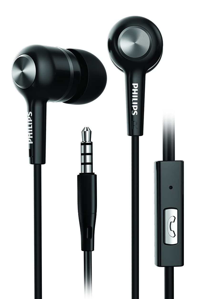 Philips Audio SHE1505 Wired in Ear Earphones with Mic - 0