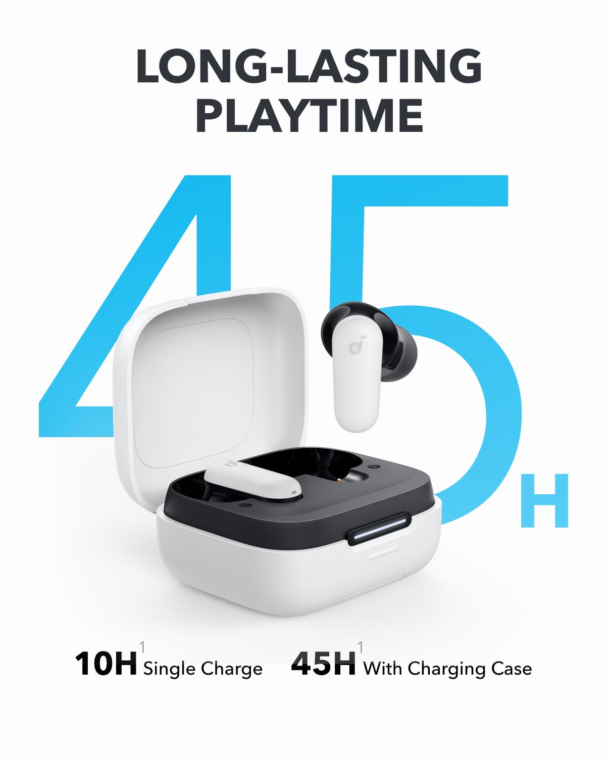 soundcore R50I NC by Anker Noise Cancelling in Ear Earbuds,Strong 42Db Adaptive Noise Cancelling - 2