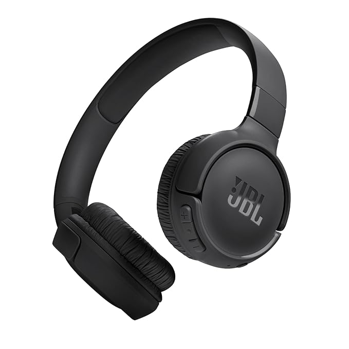 JBL Tune 520BT Wireless On Ear Headphones with Mic, Pure Bass Sound, Upto 57 Hrs Playtime, Speedcharge, Customizable Bass with Headphones - 0