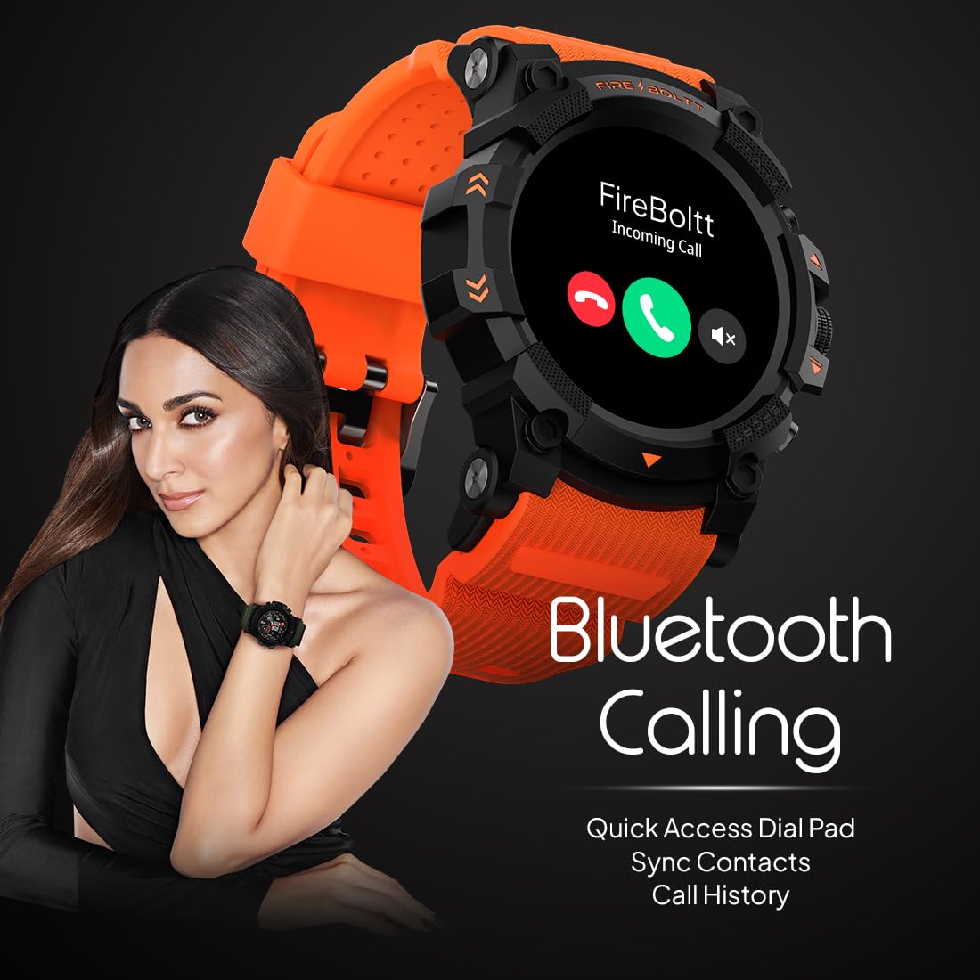 Fire-Boltt Expedition Smartwatch Full Touch GPS Tracking Smart Watch Bluetooth Calling - 2