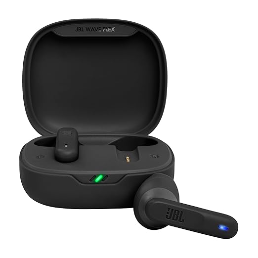 JBL Wave Flex TWS with Mic,App for Custom Extra Bass EQ, 32Hrs Battery, Quick Charge, IP54 Water & Dust Proof - 0
