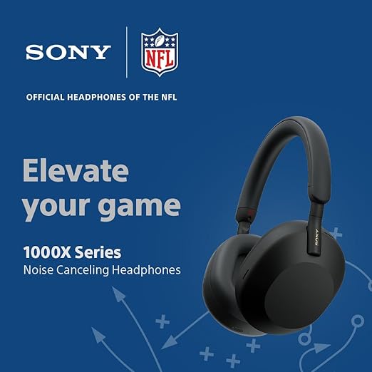 Sony WH-1000XM5 Wireless Industry Leading Active Noise Cancelling Headphones - 1