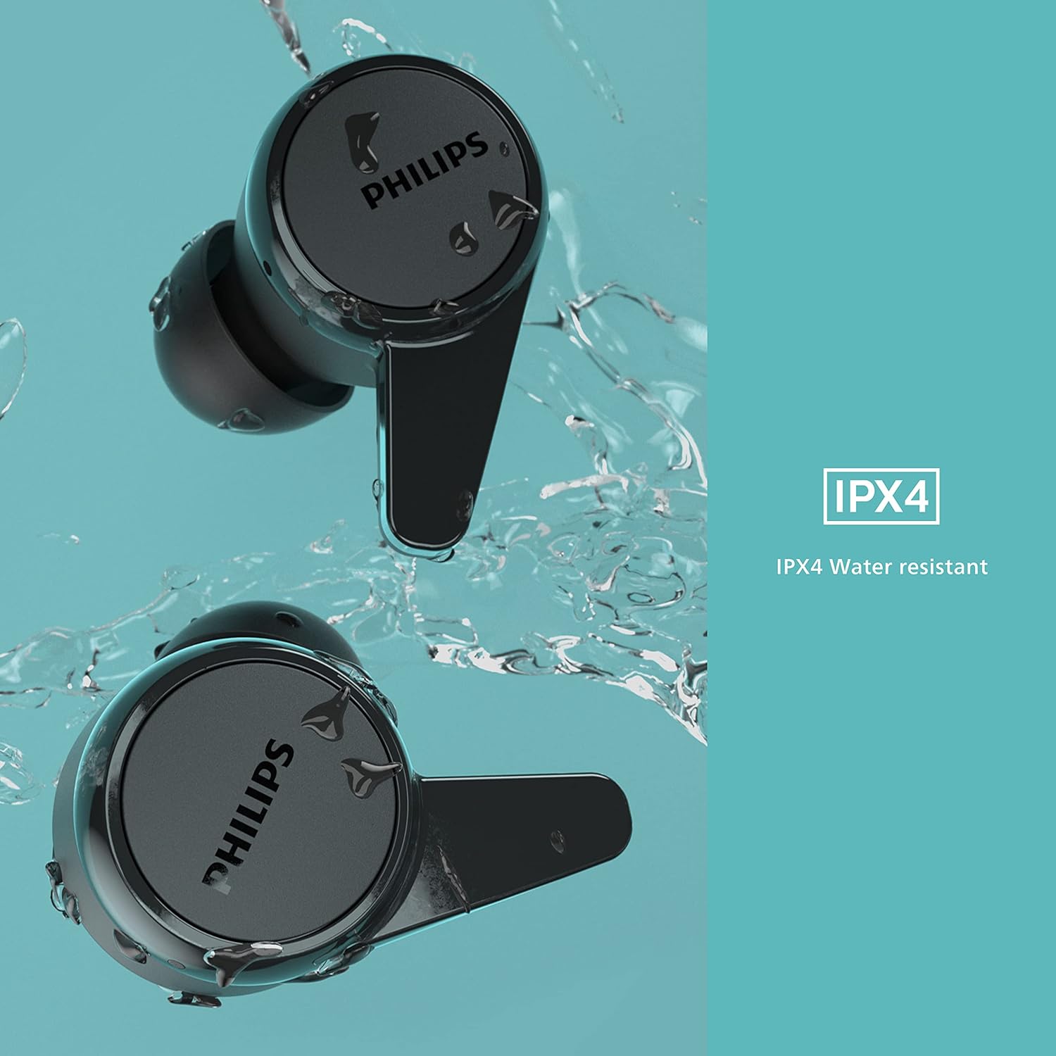 Philips Audio T1207 True Wireless Headphones - 1