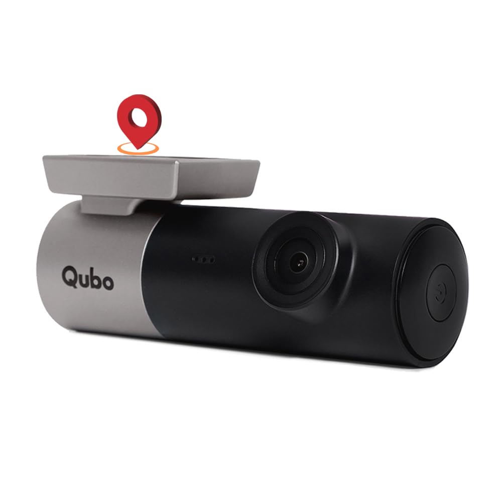 Qubo Car Dash Camera Pro (with GPS Logger) Dash Cam - 0