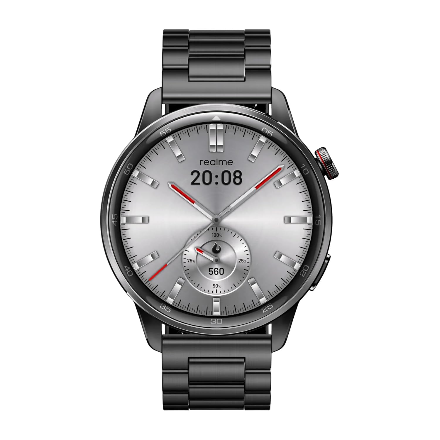 realme Watch S2 1.43 Inch AMOLED Display Metallic Grey - 0