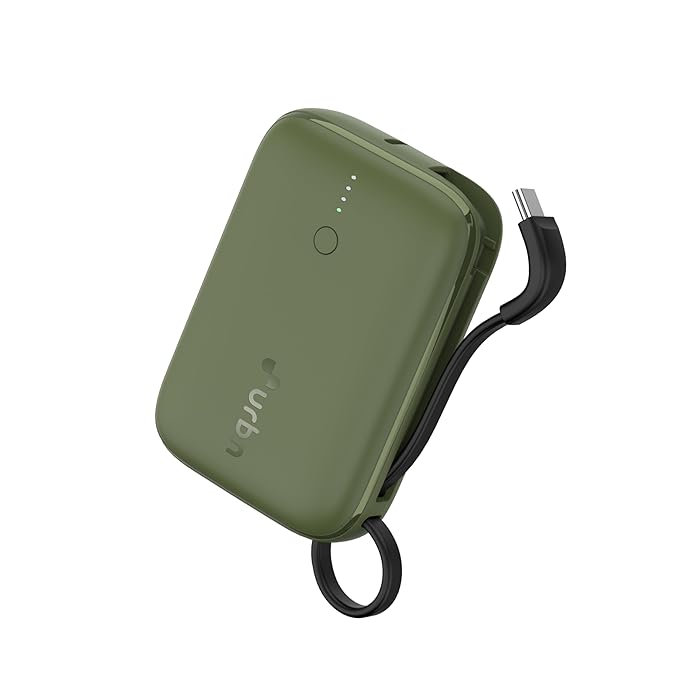 urbn Nano Link 10000 mAh 22.5W Fast Charging Power Bank (1 Type A and 2 Type C Ports, Power Delivery Compatible - 0