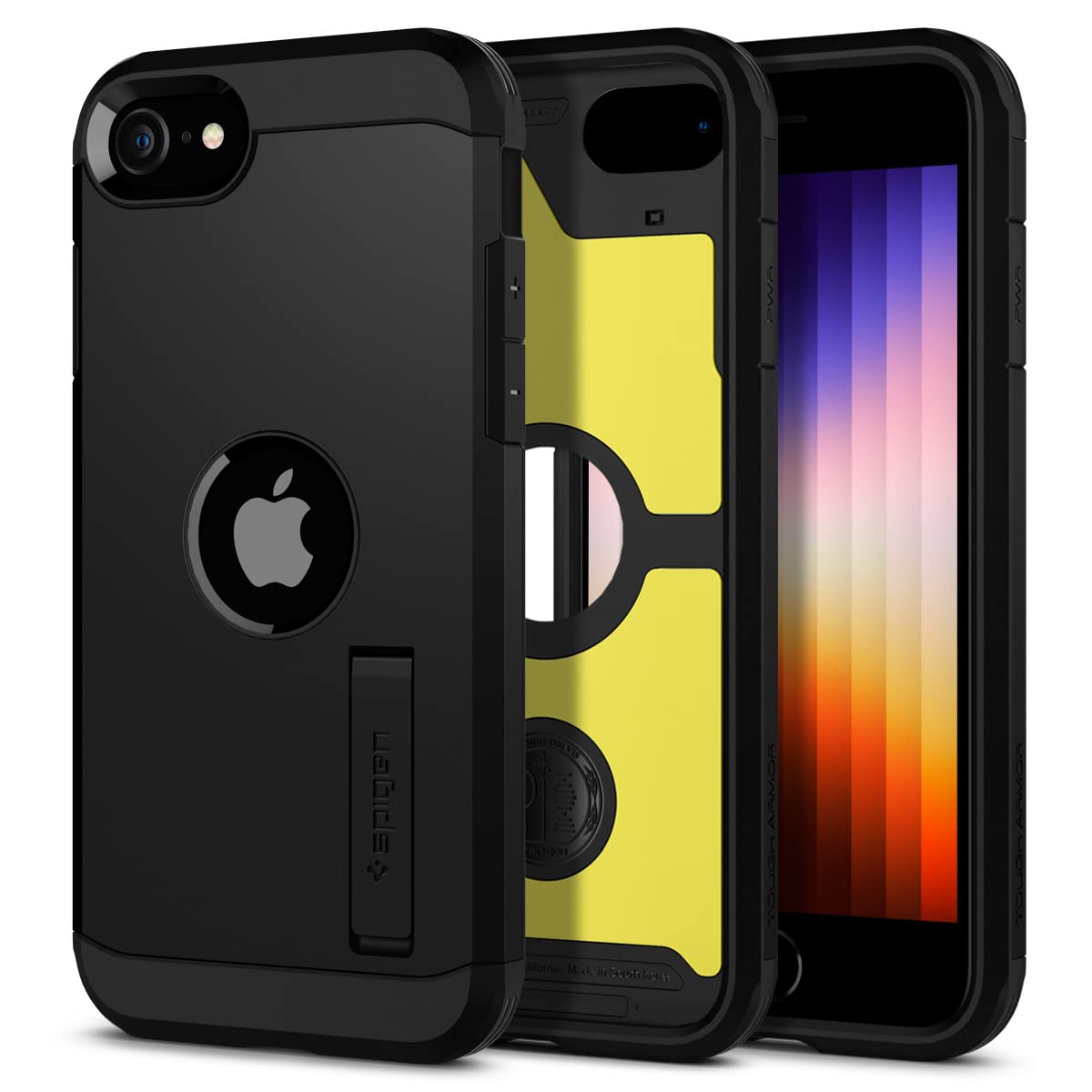 Spigen - Tough armor (Black) for iPhone SE - 0