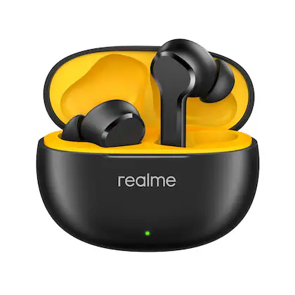 realme Buds T110 with AI ENC for calls, upto 38 hours of Playback - 0