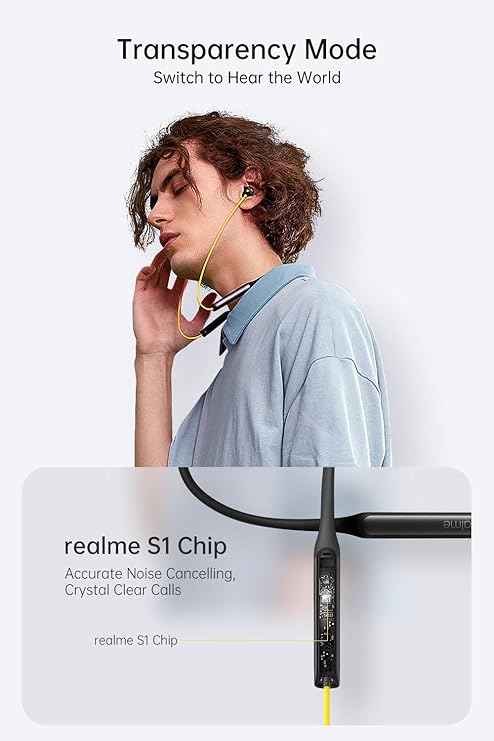 realme Buds Wireless Pro Bluetooth in Ear Earphones with Mic, Fast Charging & Up to 22Hrs Playtime - 2