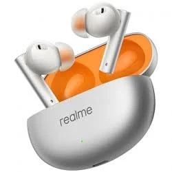 realme Buds Air 6 Tws in Ear Earbuds with 12.4 Mm Deep Bass Driver, 40 Hours Play Time, Fast Charge,50 Db Anc,Lhdc 5.0, 55 Ms Low Latency - 0