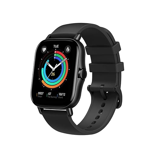 Amazfit GTS 2e Smartwatch, SpO2 & Stress Monitor, 1.65 Always-on AMOLED Display, Built-in GPS, Built-in Alexa - 0