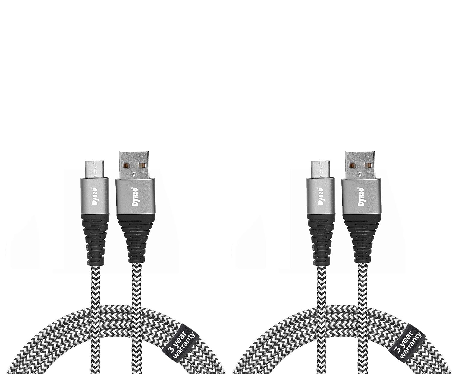 Dyazo 2.4 Amp 6 Ft Nylon Braided Fast Mobile Charging Adapter Micro Usb Cable If Compliant Chip For Android, Samsung Galaxy S7 Edge/S7/S6 Edge/S6, Not - 0