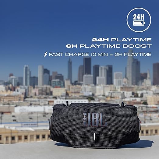 JBL Xtreme 4 Portable Bluetooth Speaker, ProSound with Powerful Bass Radiators, AI Sound Boost - 1