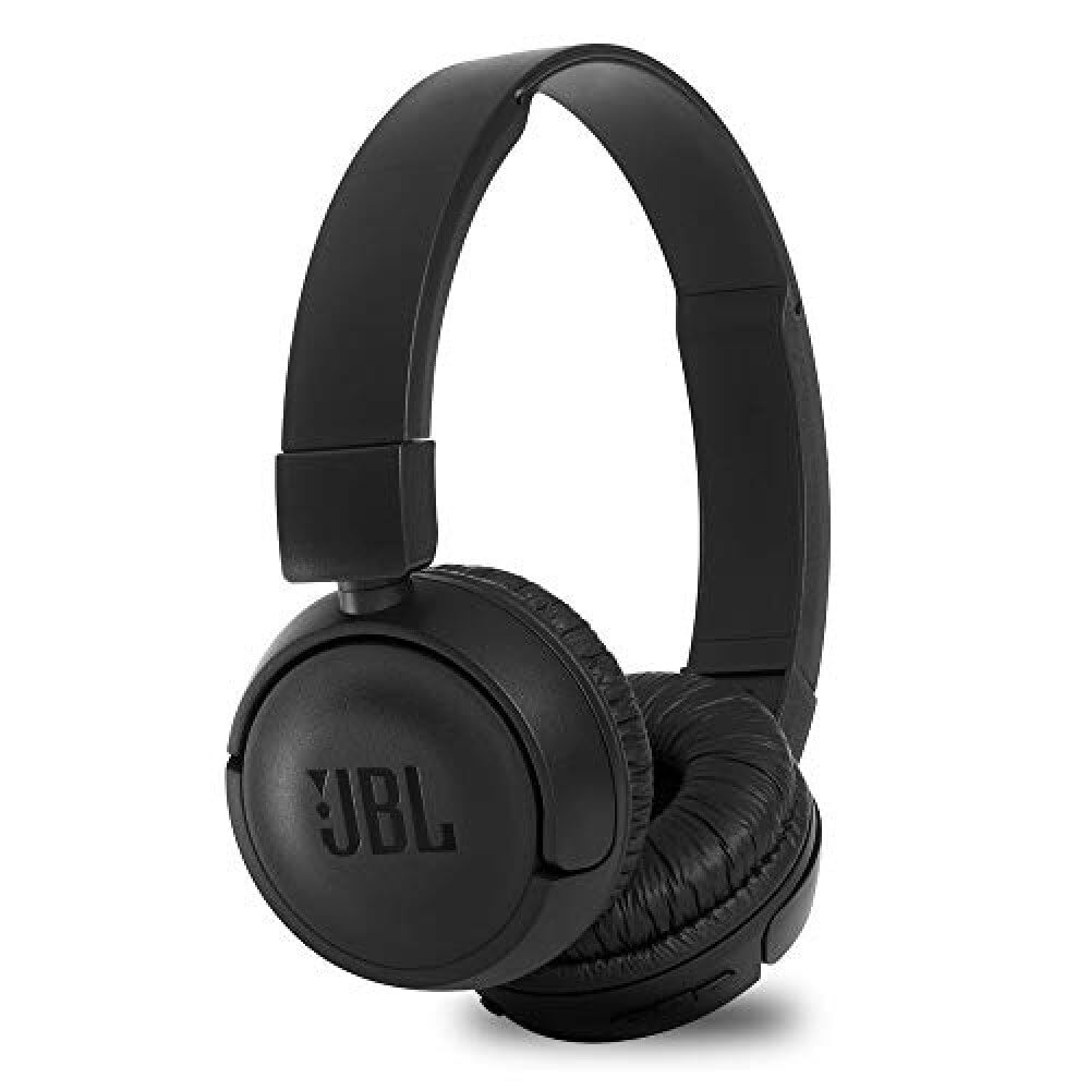 JBL T460BT Extra Bass Wireless On-Ear Headphones with Mic (Black) - 0