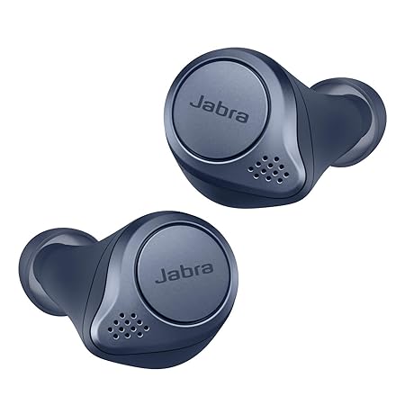 Jabra Elite Active 75t Bluetooth Truly Wireless In Ear Earbuds with Mic- Active Noise Cancelling Sports - 0