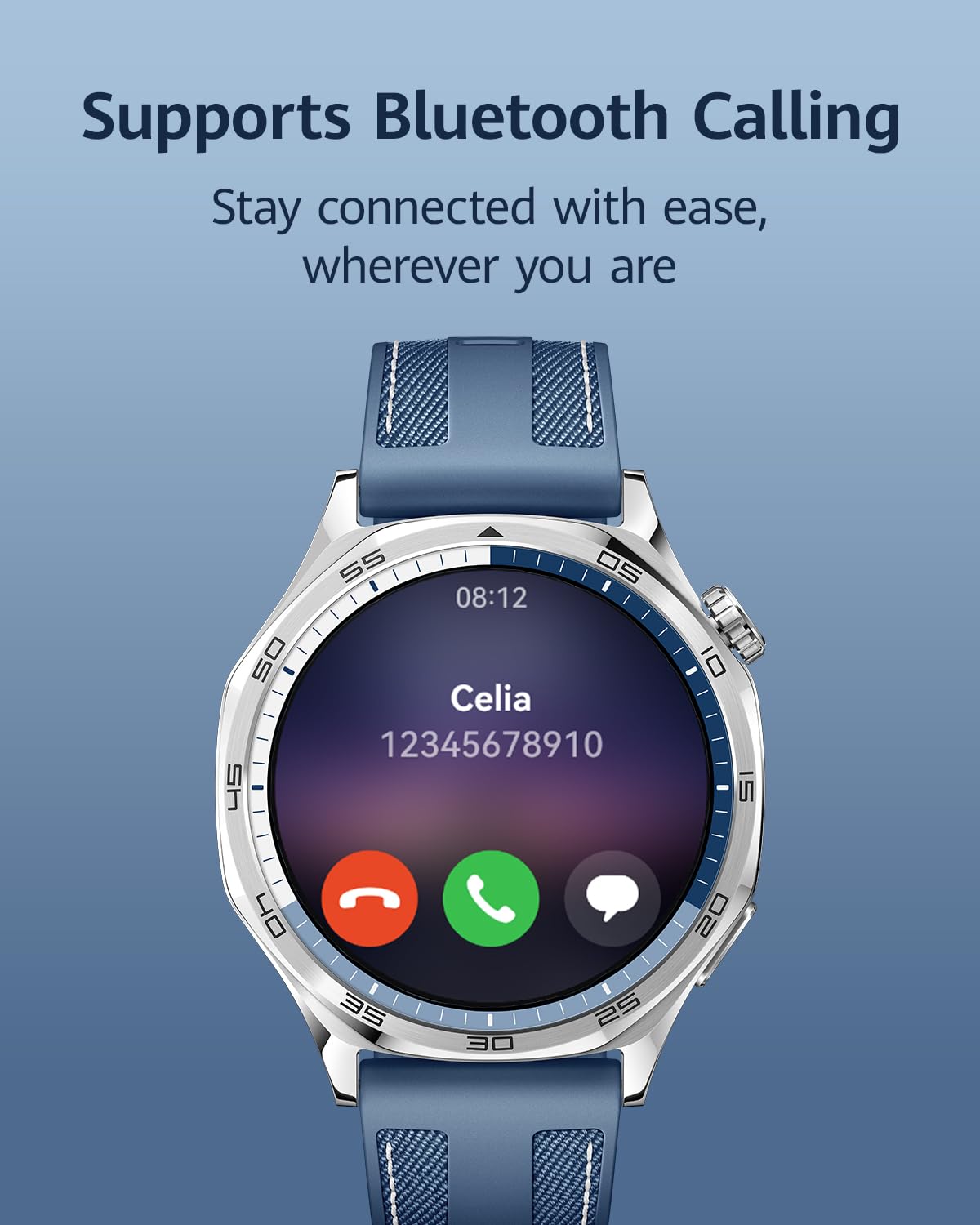 HUAWEI Watch GT 5 46mm Smartwatch, Up to 14 Days Battery Life, iOS & Android Compatible,Built in Maps, - 2