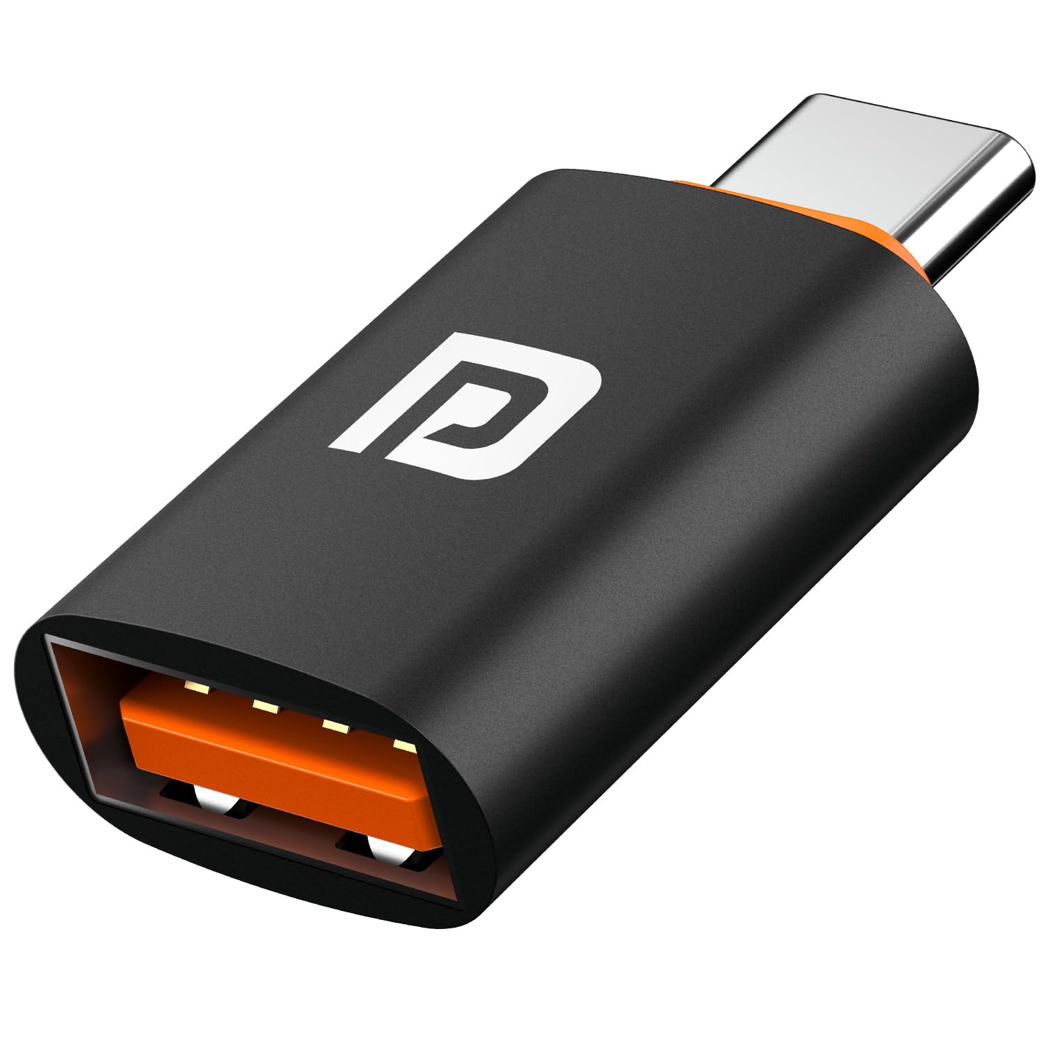 Portronics Bridge Y USB 3.0 to Type C OTG Adaptor, 10Gbps High Speed Data Transfer, Thunderbolt to USB - 0
