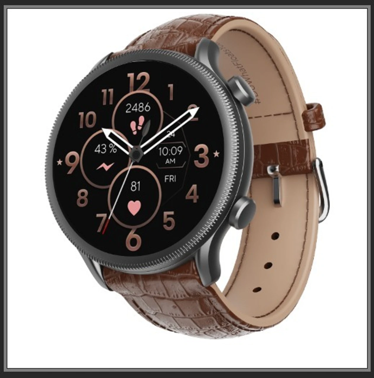 boAt lunar Space Plus with 1.39" HD Display, BT Calling & 100+ Sports Modes Smartwatch - 0