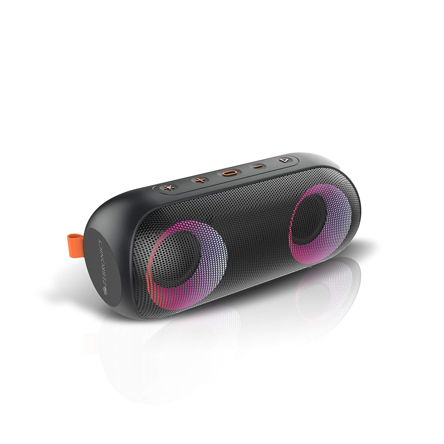 Zebronics Zeb-Music Bomb X Wireless 20W Portable Speaker, 4000 mAh Battery, RGB Lights - 0