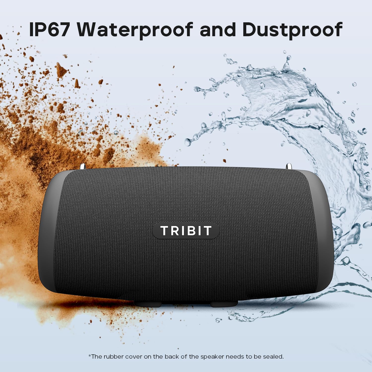 Tribit StormBox Lava Portable Bluetooth Speaker, 80W Loud Wireless Speaker - 2