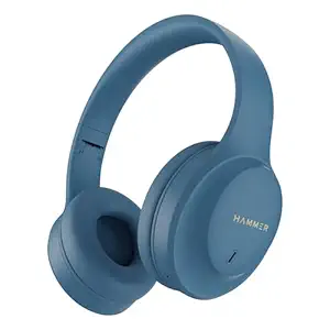 HAMMER Vibe ENC Bluetooth Headphone, 40mm Driver, Dual Pairing, 50hrs Playtime, Voice Assistant - 0