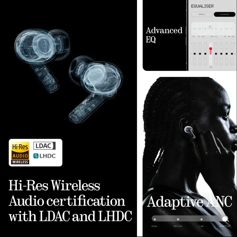 Nothing Ear 2024 | ChatGPT Compatible | Hi-Res Audio | LDAC & LHDC Bluetooth Headset - 2