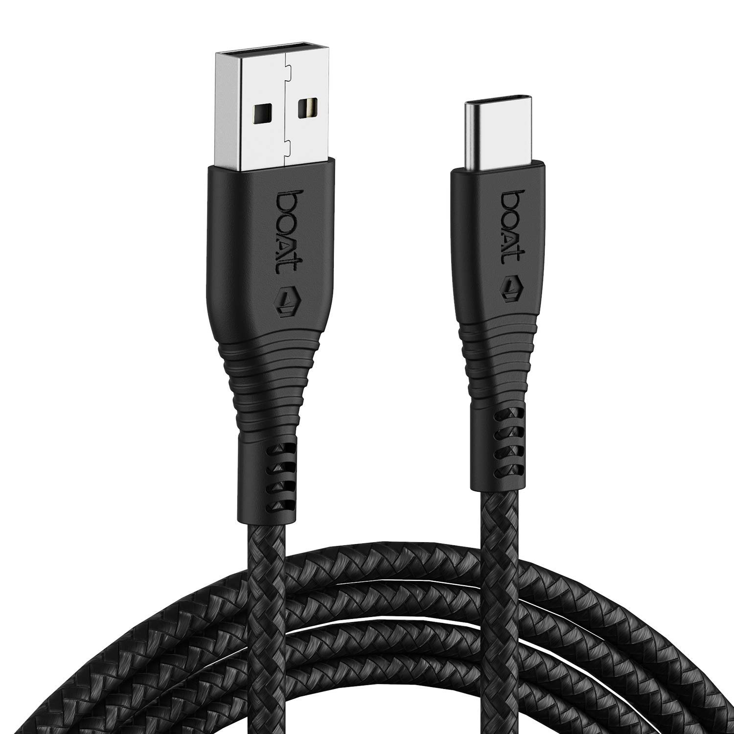 boAt Type C A325/A320 Tangle-Free, Sturdy Type C Cable, Usb Cablewith 3A - 0