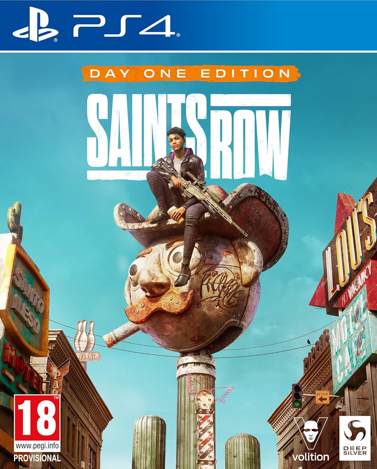 Saints Row Day One Edition PS4 + Idols of Anarchy Pack with ps5 upgrade - 0