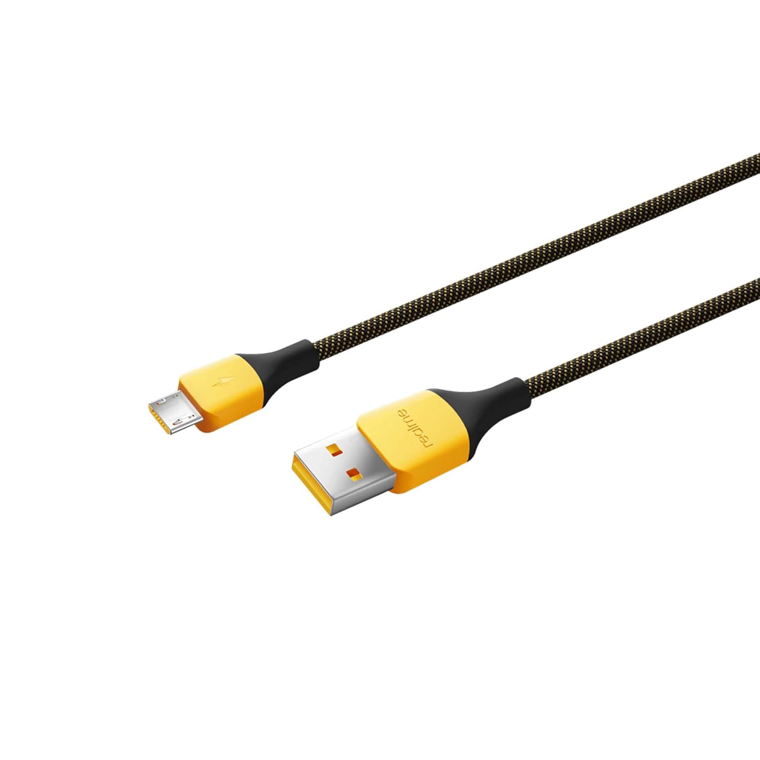 realme 10W Fast Charging Micro-USB Cable (Braided, Black) Total - 1