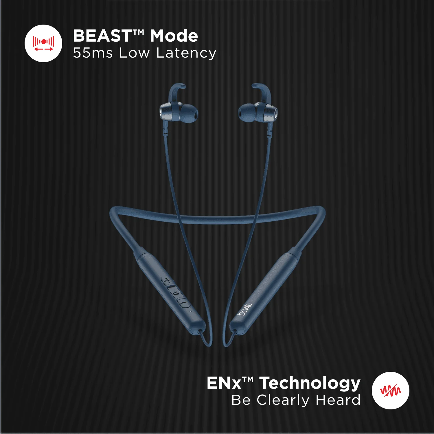 boAt Rockerz 260 BT Neckband w/ ASAP Charge & ENx Tech - 2
