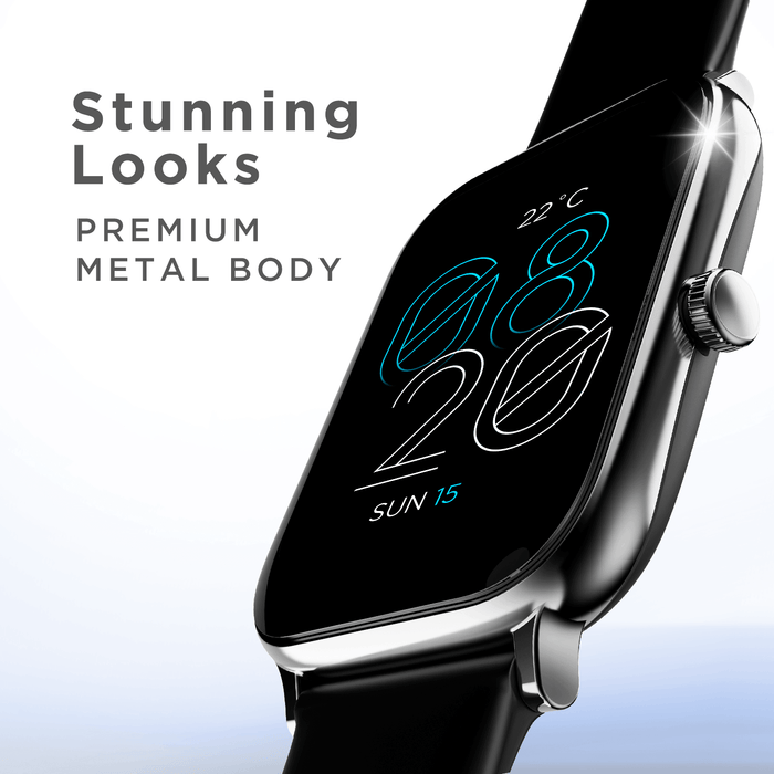boAt Storm Pro with 1.78" AMOLED bluetooth calling notification Display, 700+ Active Modes Smartwatch - 1