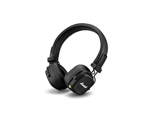 Marshall Major IV Wireless Bluetooth On Ear Headphone with Mic - 0