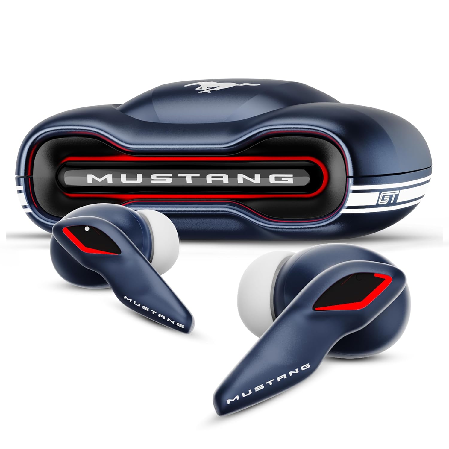 boult Mustang Torq Wireless in Ear Earbuds with 60H Playtime, App Support, Quad Mic ENC, 45ms Low Latency - 0