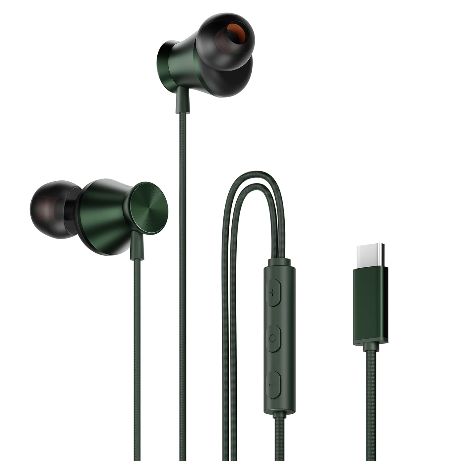 HAMMER Nova in Ear C Type Earphones Wired with Mic,13mm Driver - 0