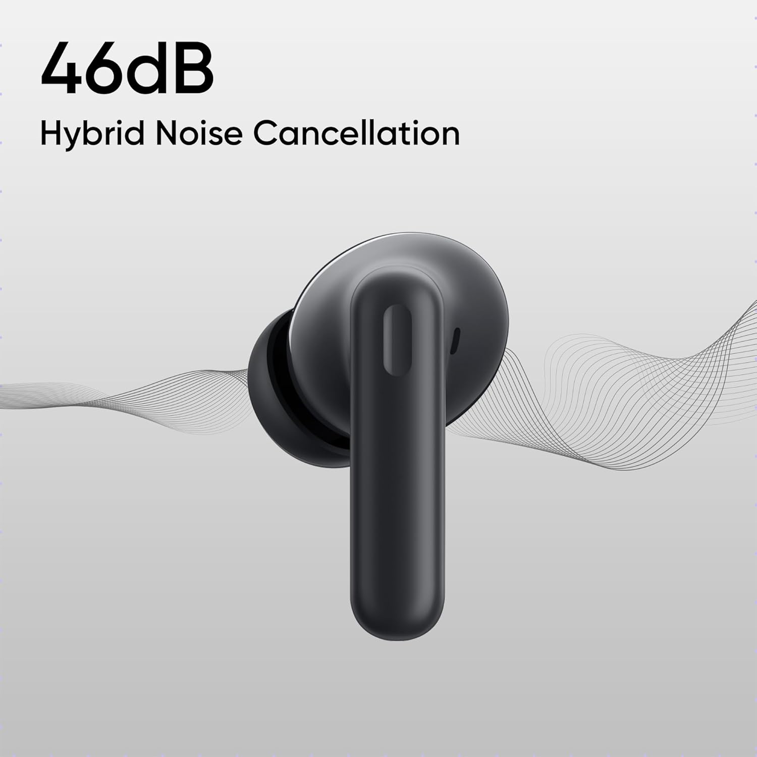realme Buds T310 with 12.4mm Driver, 46dB ANC, Spatial Audio and upto 40 hours Playback Bluetooth - 2
