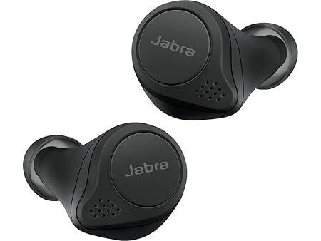 Jabra Elite 75t Bluetooth Truly Wireless in Ear Earbuds with Mic Active Noise Cancelling (ANC), Long Battery Life for Calls & Music, Voice Assistant E - 0