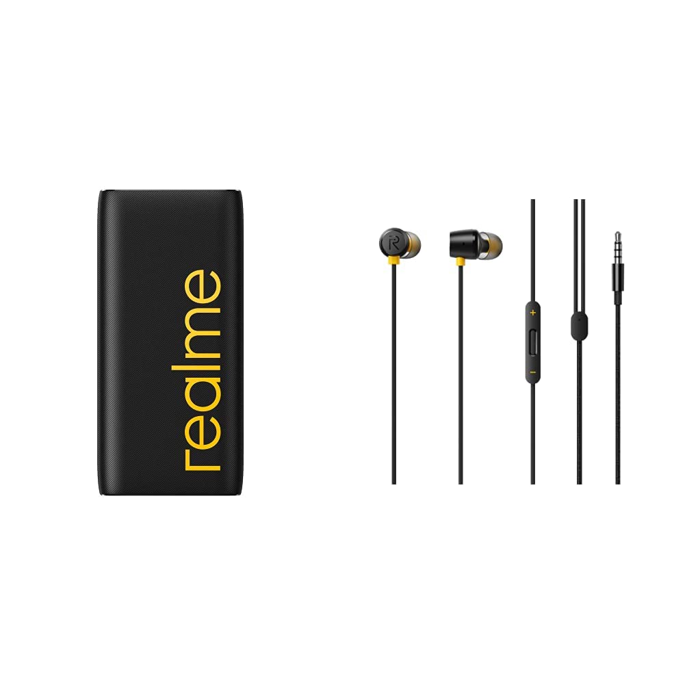 realme Lithium Polymer 20000 mAh Power Bank - 0
