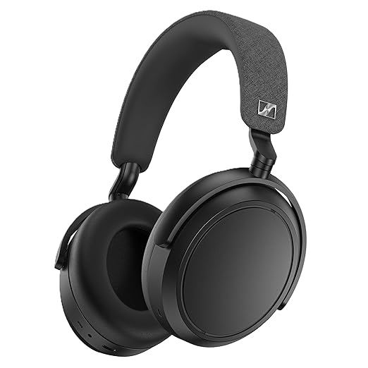 Sennheiser Momentum 4 Wireless Over Ear Headphones Designed in Germany - Bluetooth Adaptive Noise Cancelling-ANC,4 Digital Mics - 0