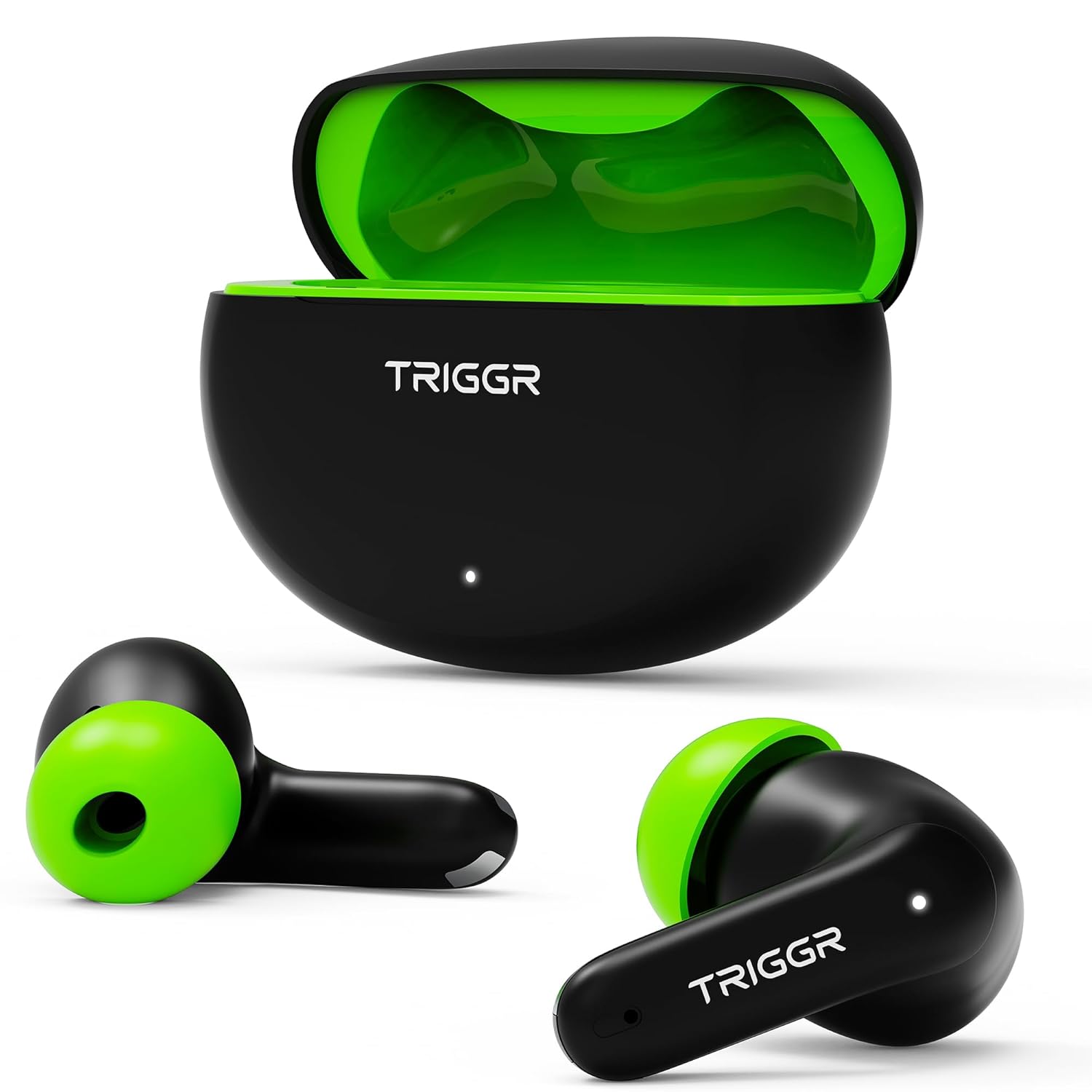 TRIGGR Ultrabuds N3 with Crisp Calling, 50H Playtime, 13mm Drivers - 0
