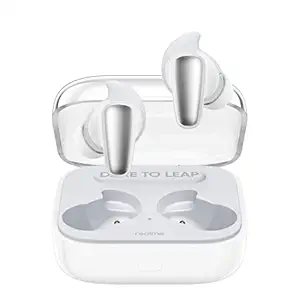 realme Buds Air 3S Bluetooth Truly Wireless in Ear Earbuds, 11mm Triple Titanium Driver, with Mic AI ENC for Calls, Dual Device Pairing, 30hrs Total P Total - 0
