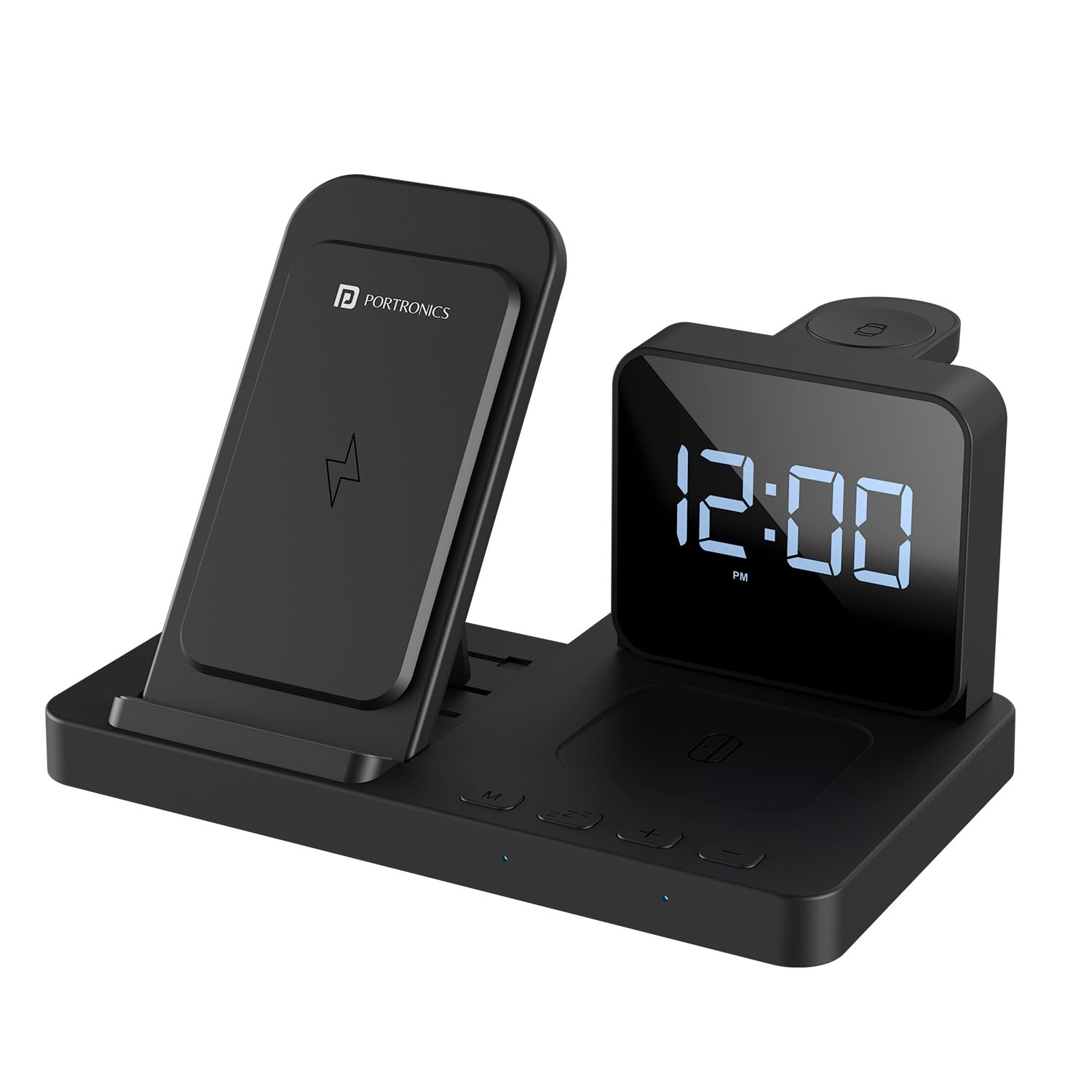 Portronics BELLA 15 W 3 in 1 Wireless Charger - 0