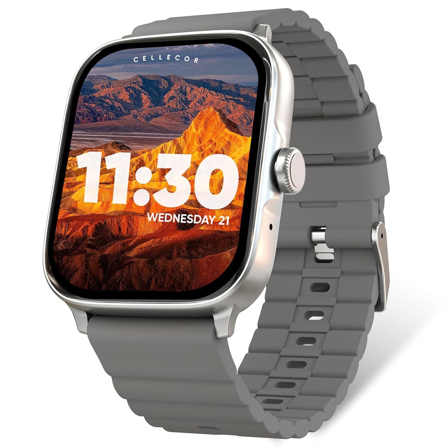 CELLECOR M2 Aqua 1.83” HD Display Smart Watch, Bluetooth Calling - 0