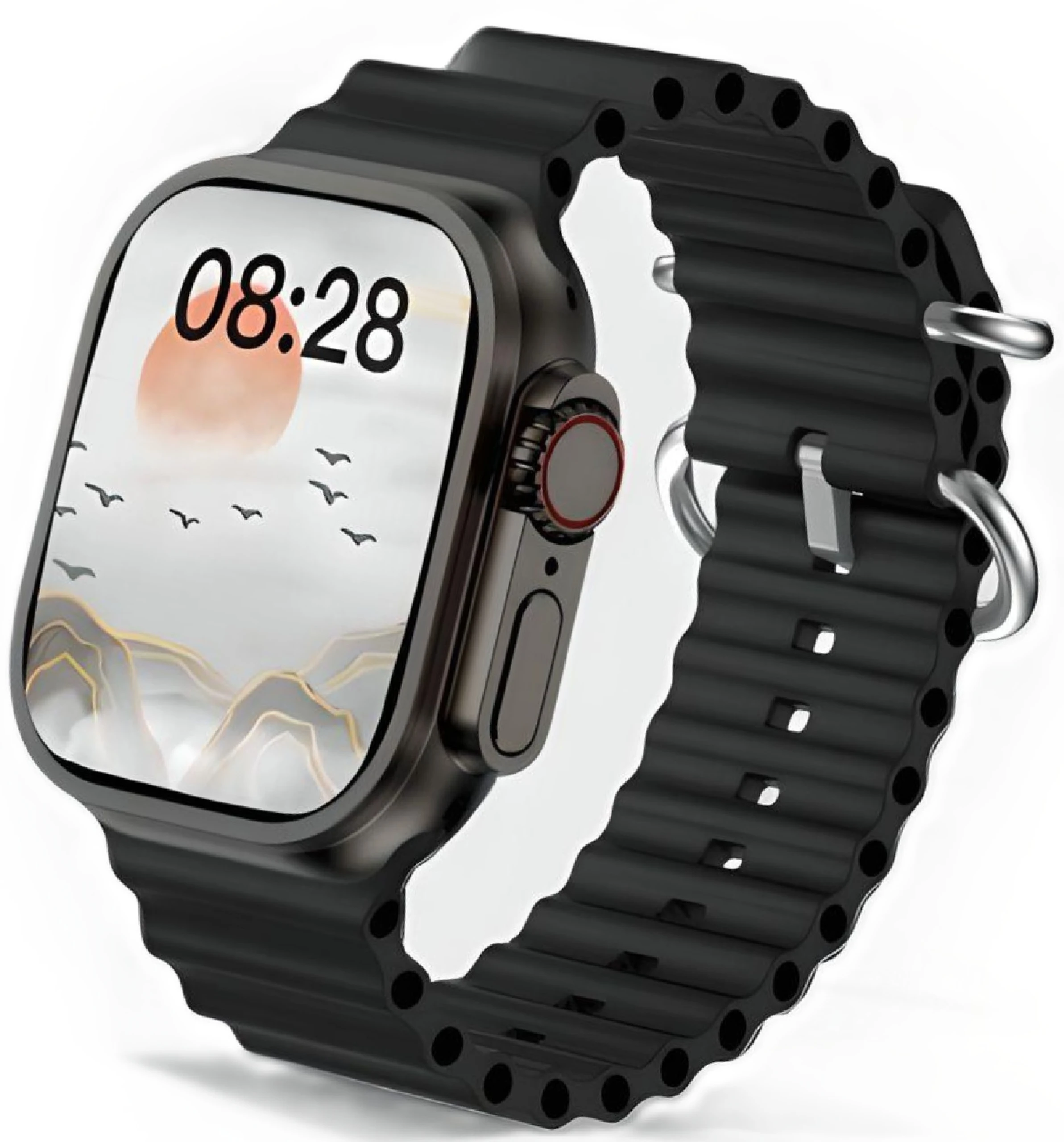 SHOPEVOLVES Nextfit Hello Pro 2.01" HD Display,BT Call,Working Crown,600 Nits,Mettalic Dial Smartwatch - 0