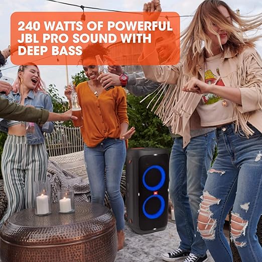 JBL Partybox 310 | Portable Bluetooth Party Speaker | 240W Monstrous Pro Sound | Dynamic Light Show - 1
