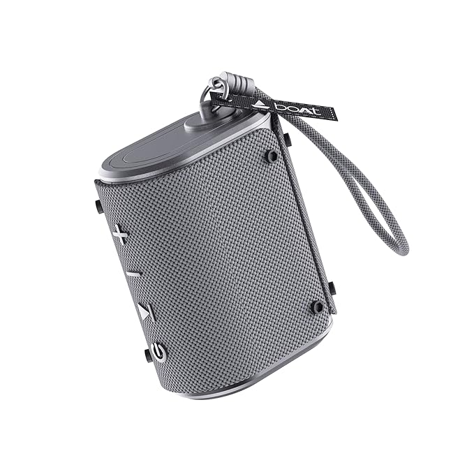 boAt Stone Grenade 5 W Bluetooth Speaker with Upto 7 Hours Battery, IPX6 Water - 0