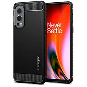 Spigen - Rougged Armor (Matte Black) for Oneplus Nord 2 5G - 0