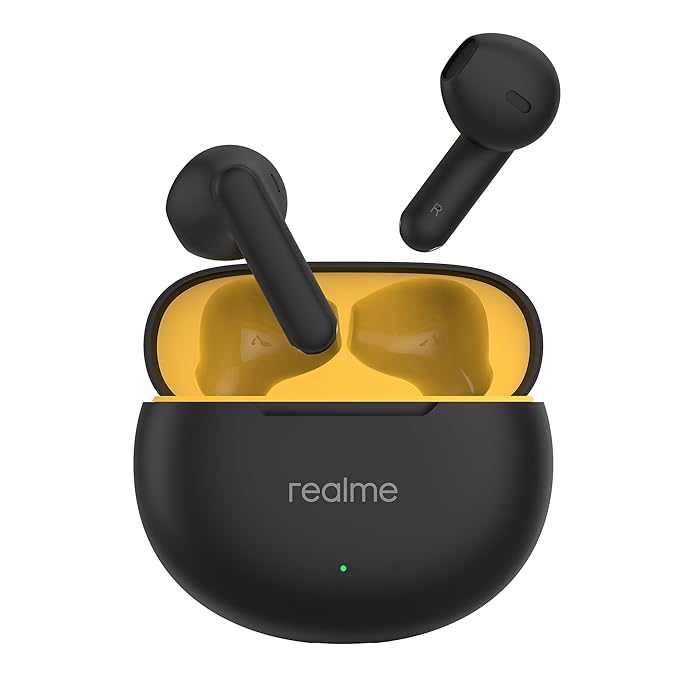 realme Buds T01 Truly Wireless in-Ear Earbuds with AI ENC for Calls, 13mm Dynamic Driver - 0