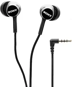 Sony MDR-EX155AP in-Ear Wired Headphones with Mic, Hands-Free Call, Tangle Free Cable - 0