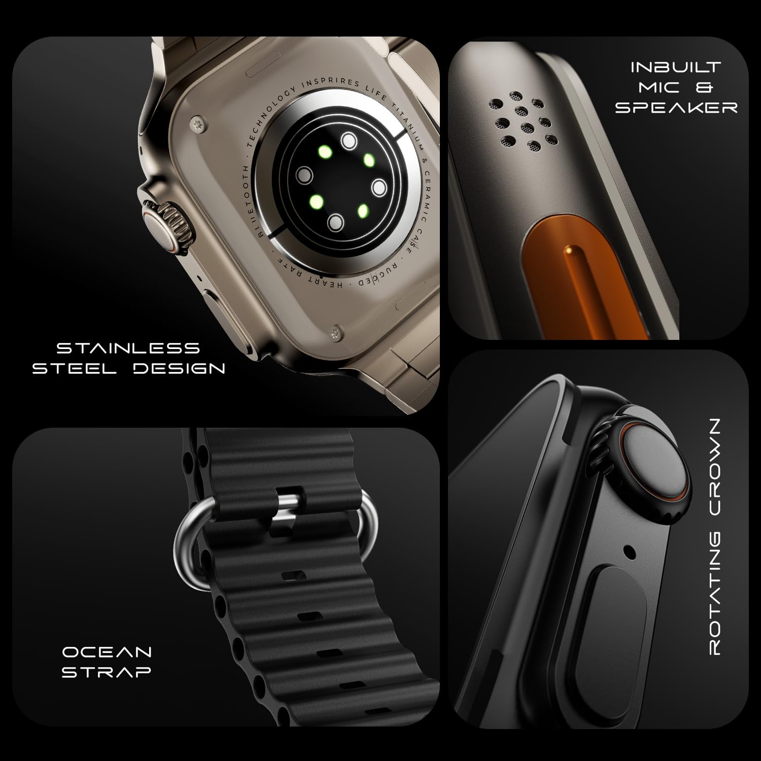 Fire-Boltt Dapper’s 54.61 mm IPS Big Screen, GPS Tracking, Compass - 3